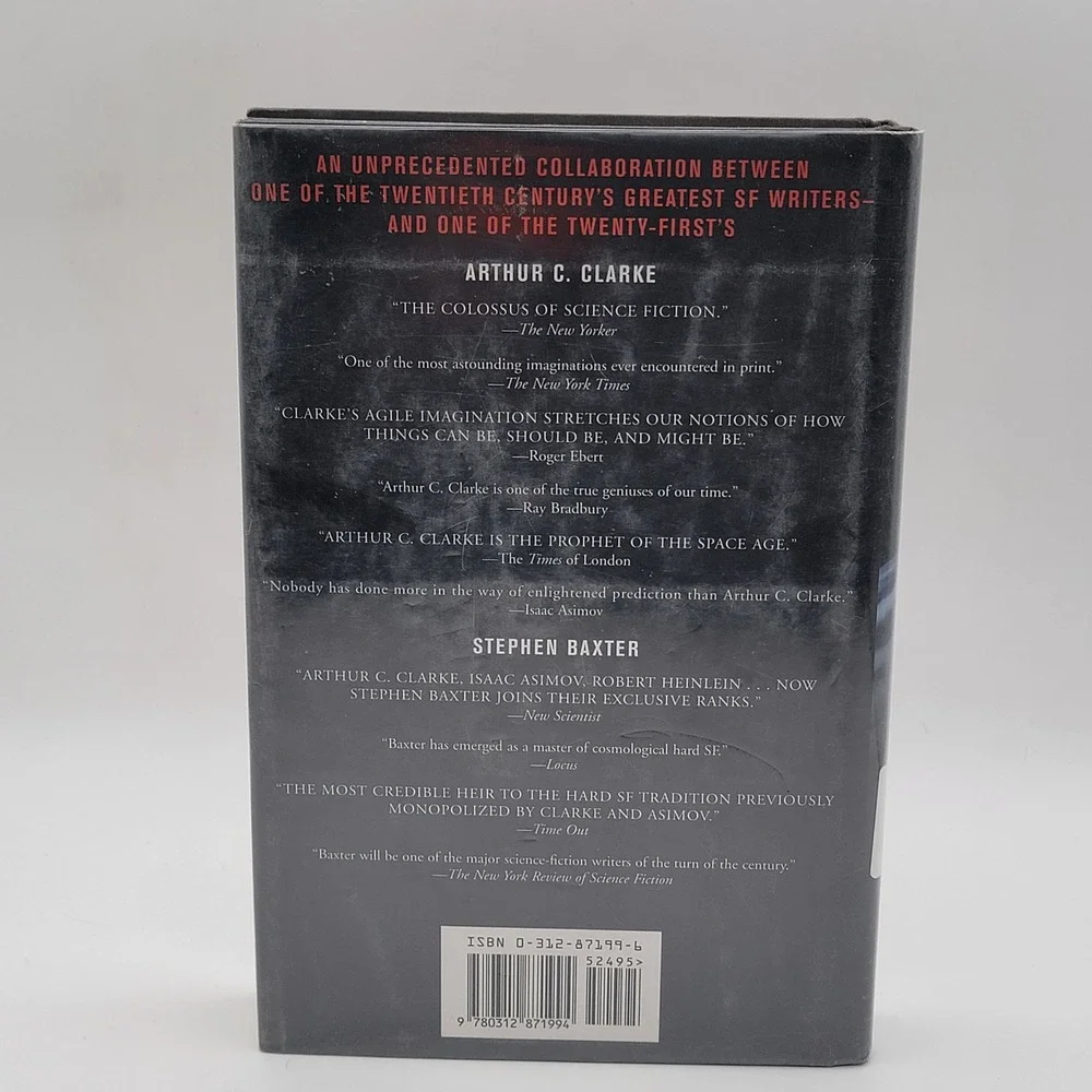Arthur C.‎ Clarke The Light of Other Days Hardcover Ex-Library Sci-Fi Novel Fair